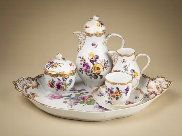 Berlin porcelain solitaire coffee service, 18th century