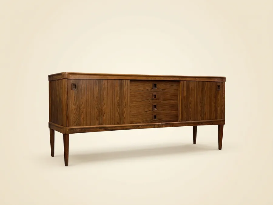 Rio Palissander Dressoir van Walter Klein, circa 1960 — Walter Klein — Rio Palissander — 20ste eeuw