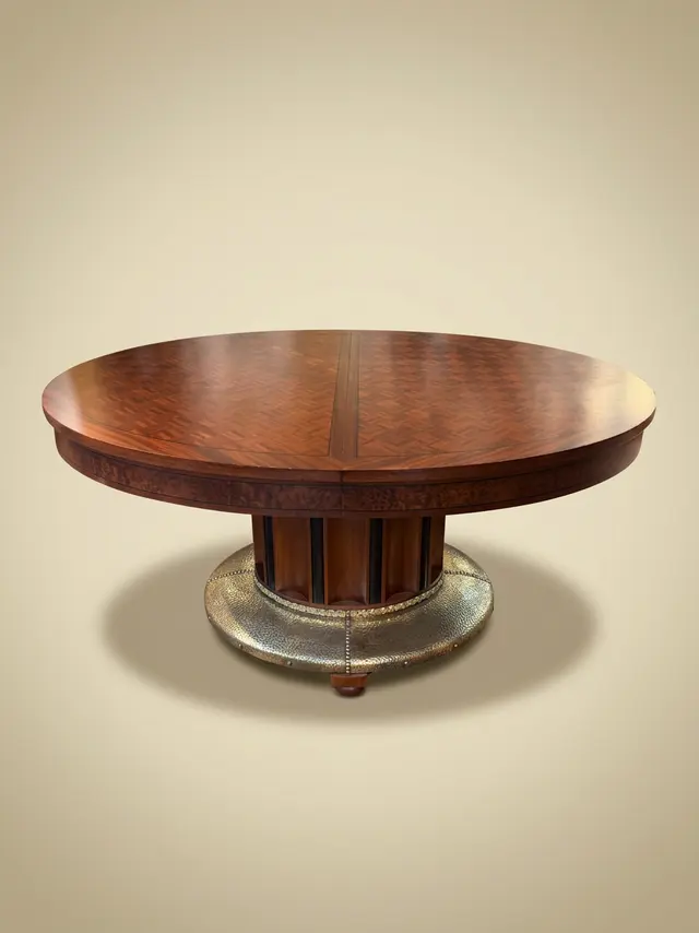Art Deco dining table, De Coene in Belgium